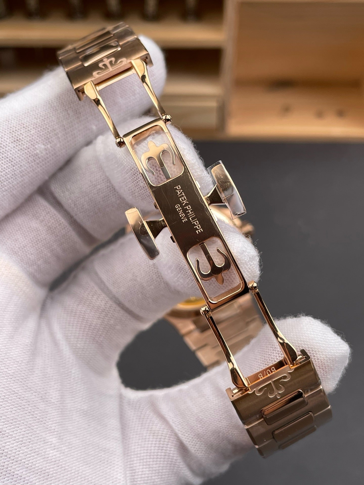 Gold and Gold silver Watch