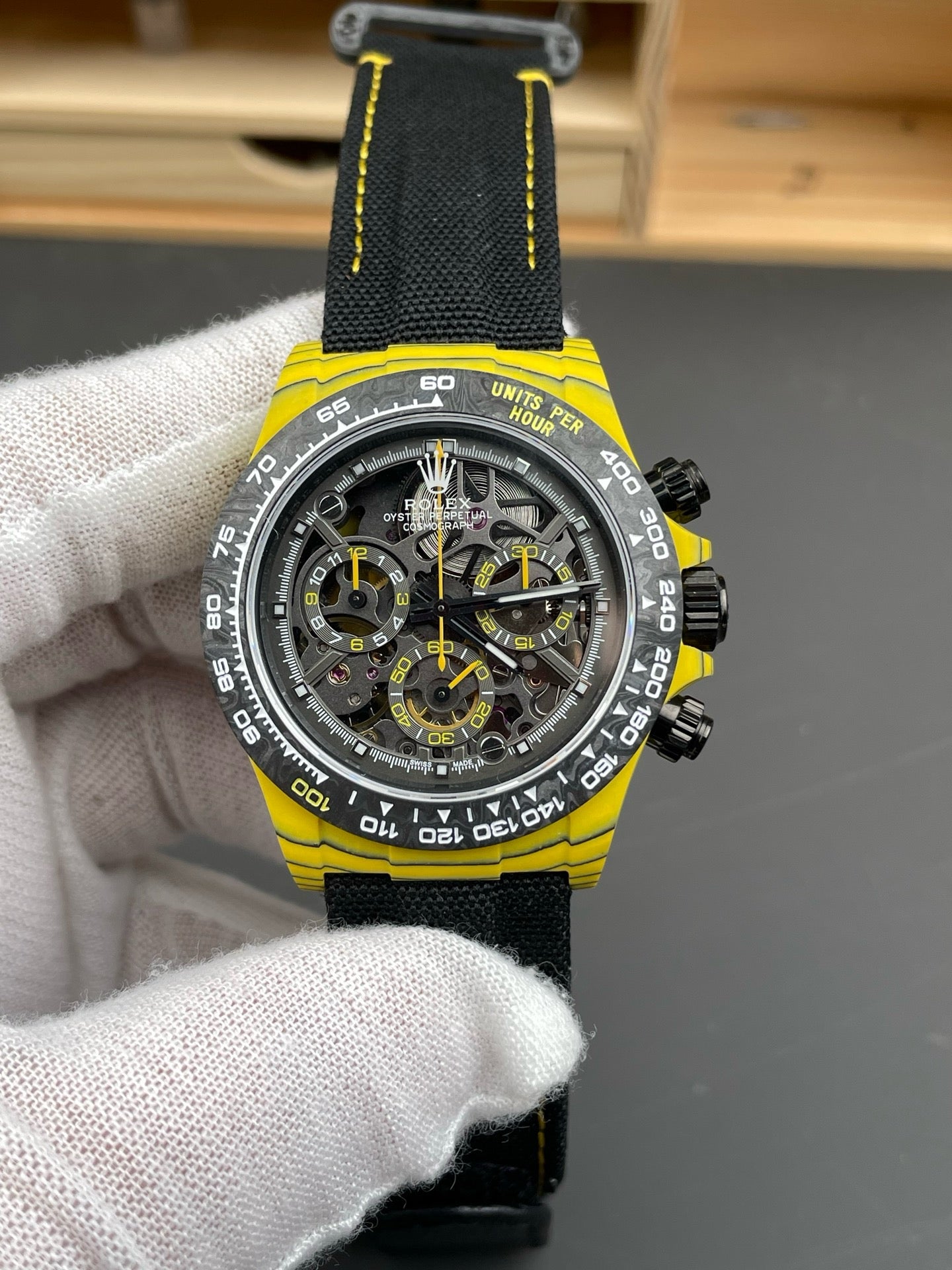 Black yellow Watch