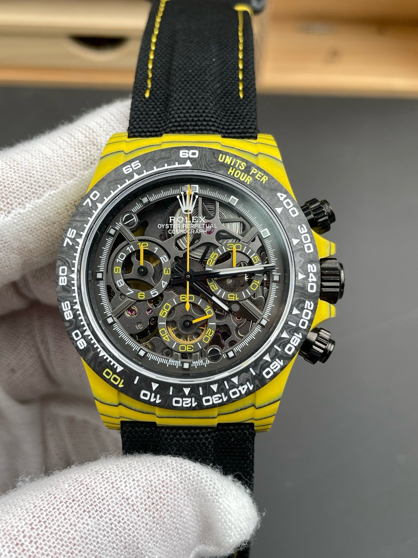 Black yellow Watch