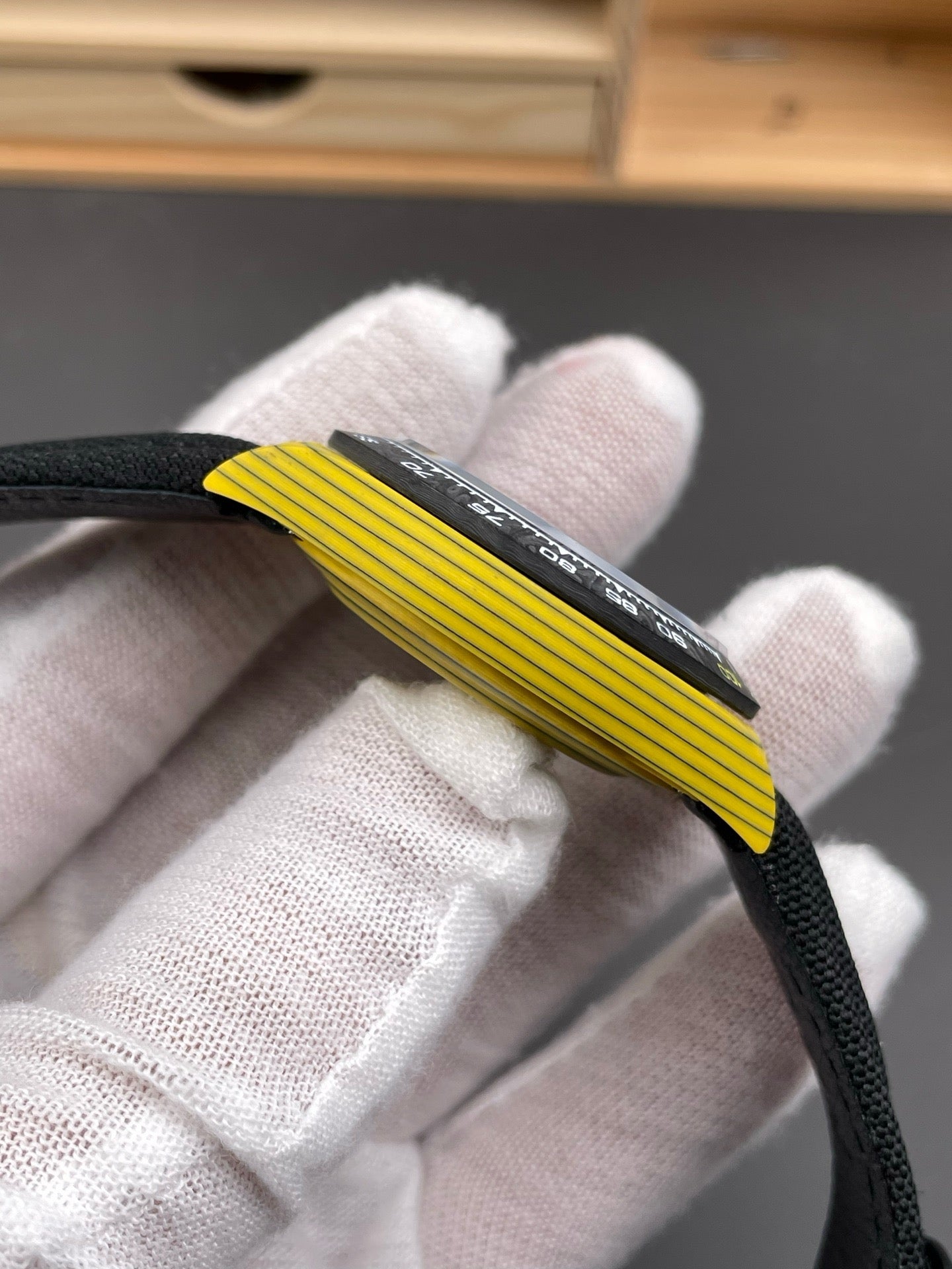 Black yellow Watch