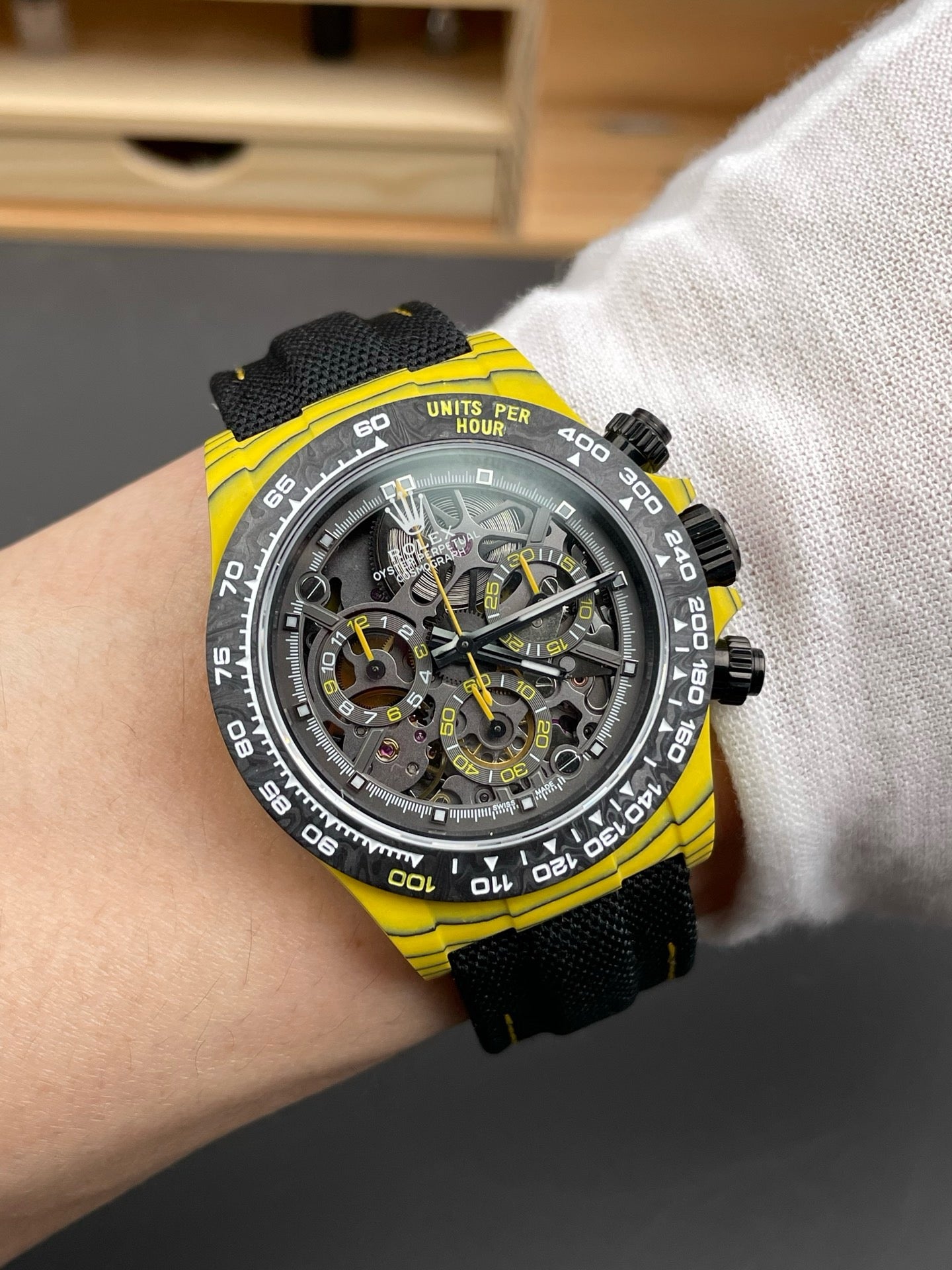 Black yellow Watch