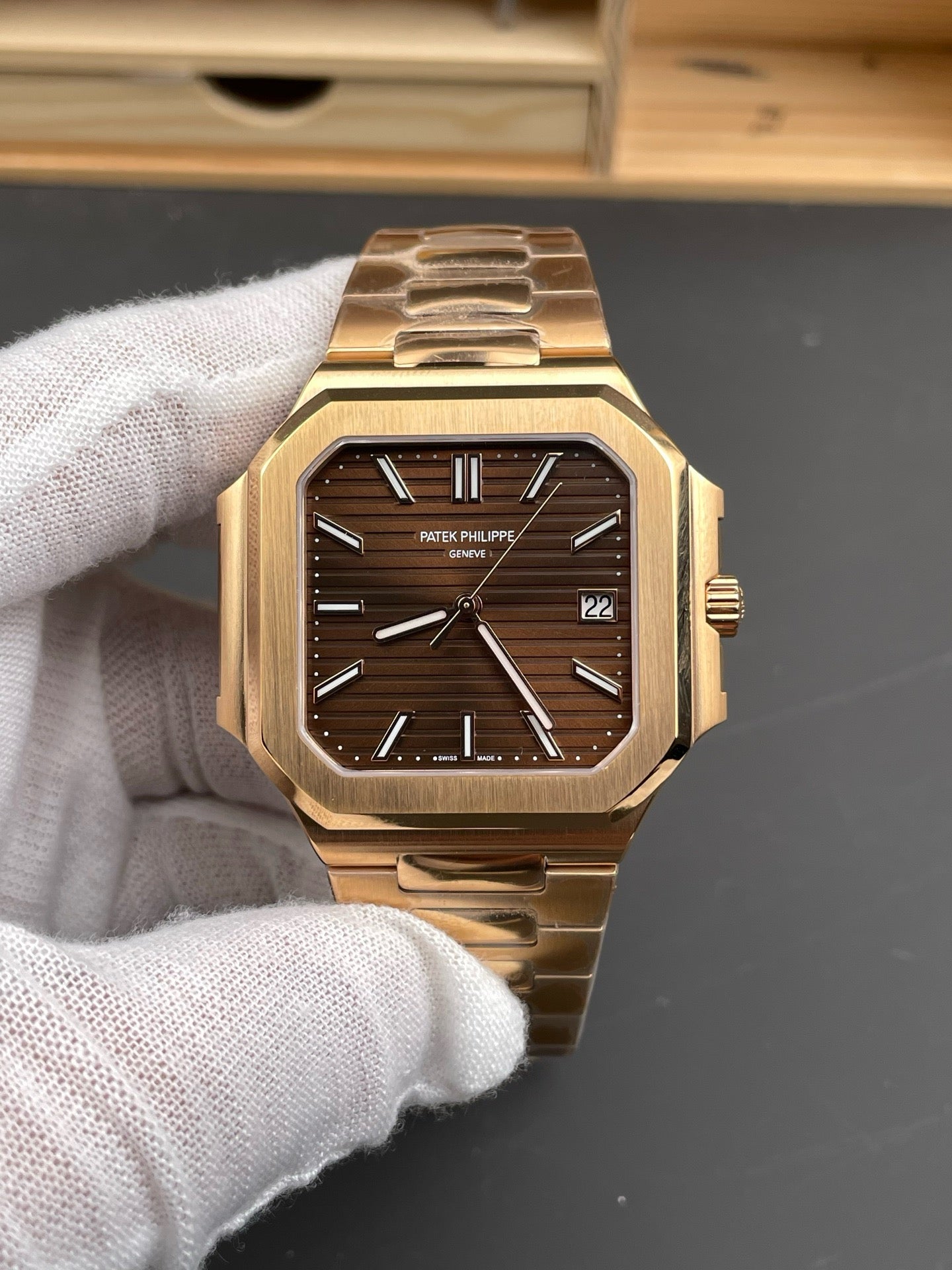 Golden brown Watch