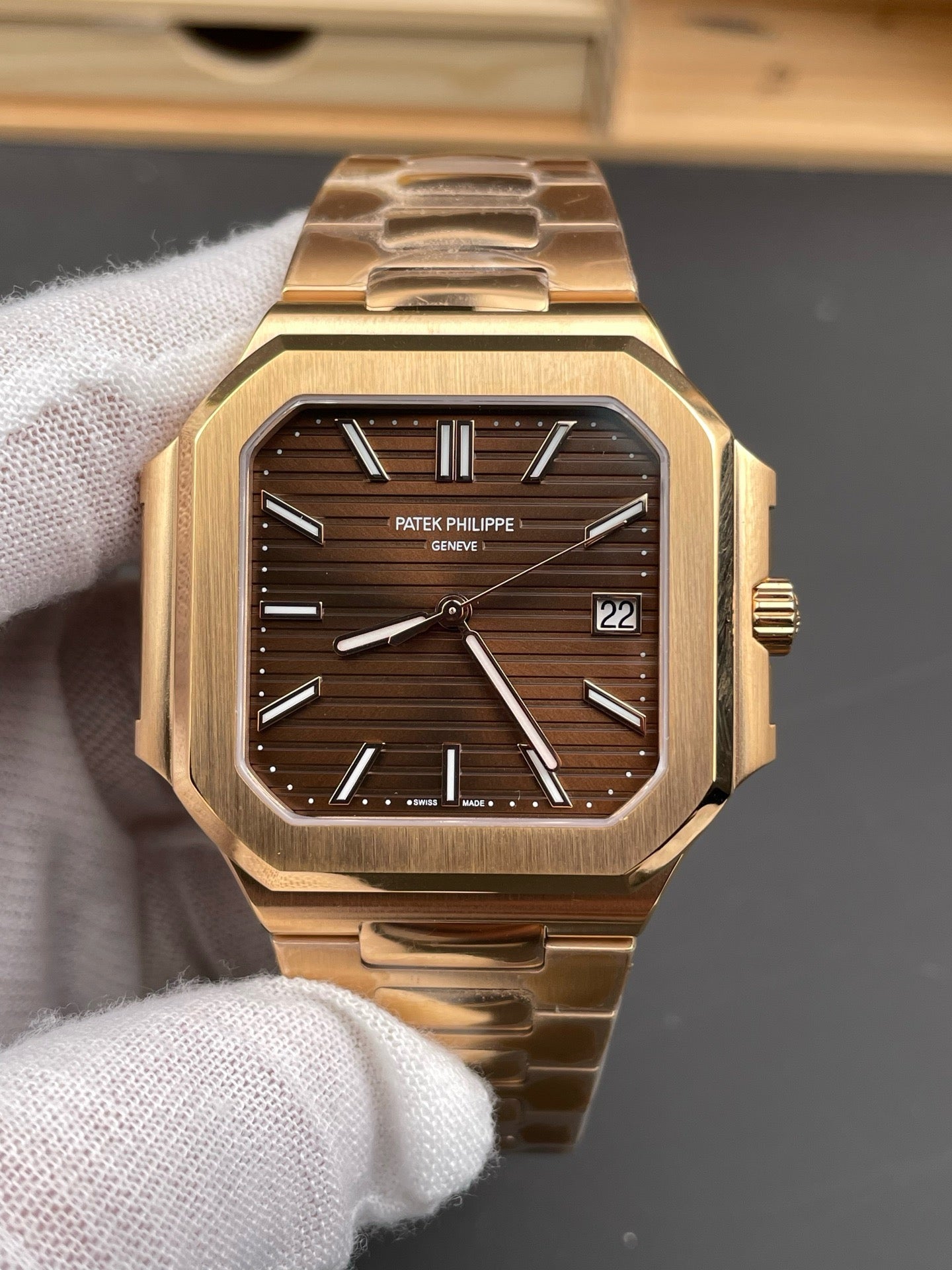 Golden brown Watch