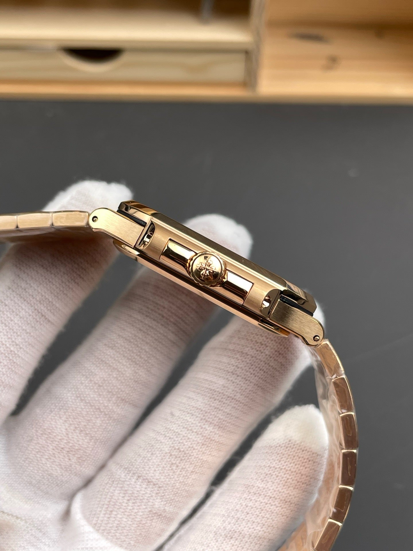 Golden brown Watch