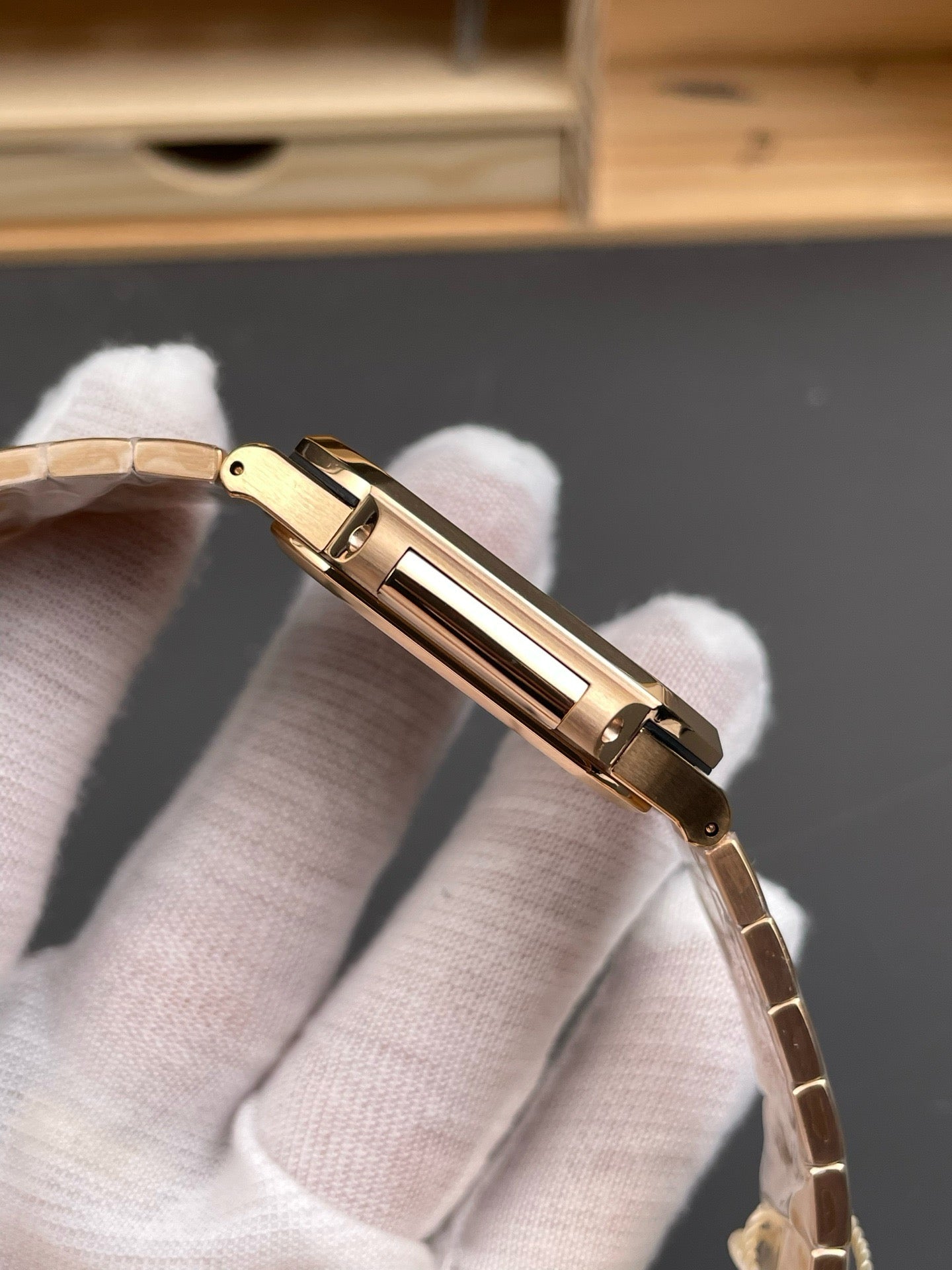 Golden brown Watch