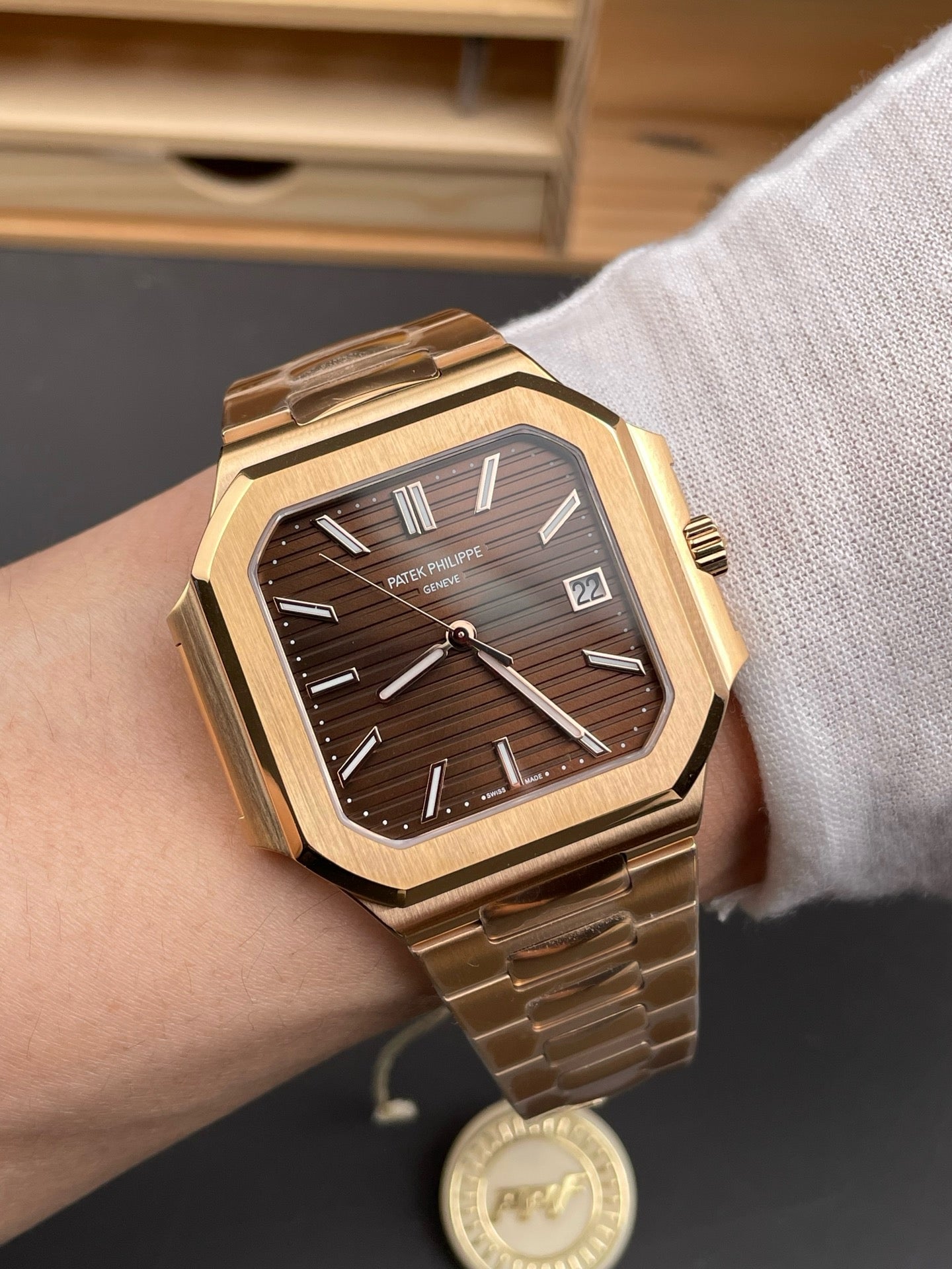 Golden brown Watch