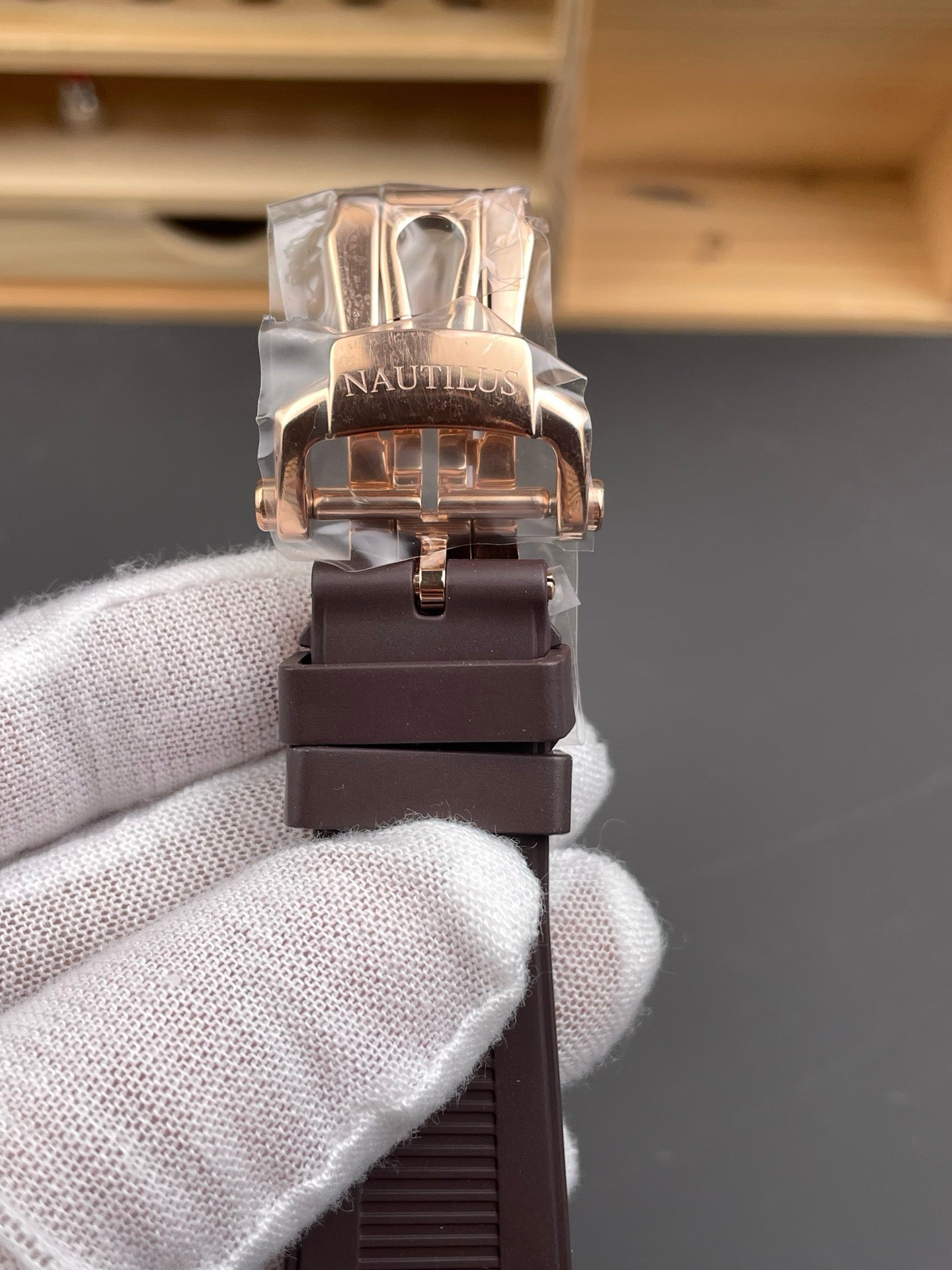 Brown gold Watch
