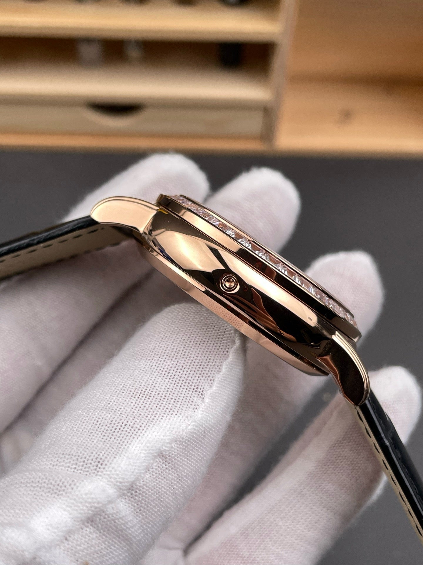 Black gold Watch