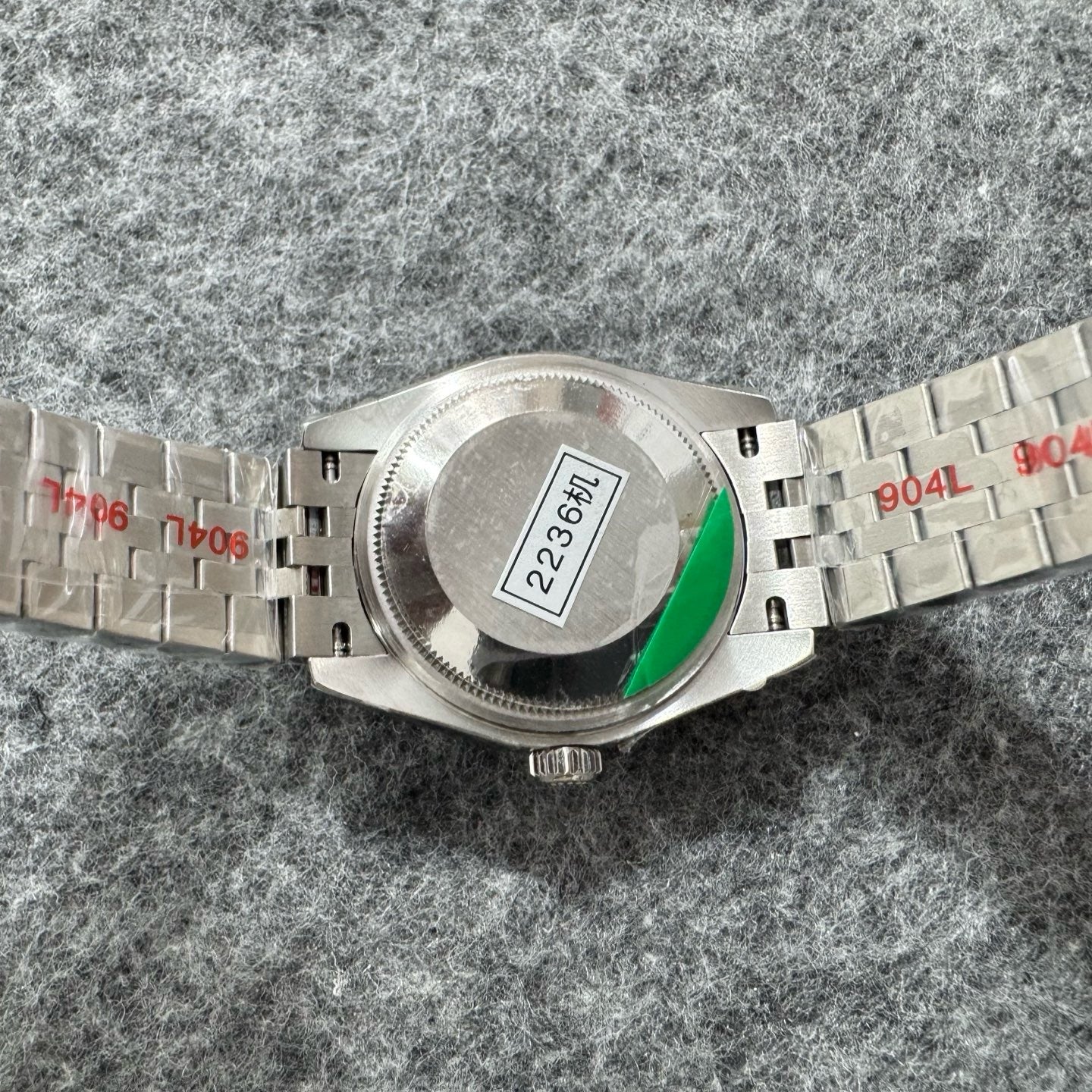 Black silver Watch