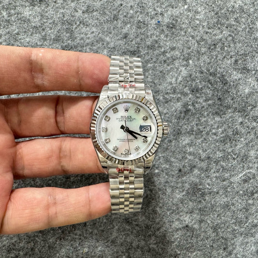 Silver white Watch