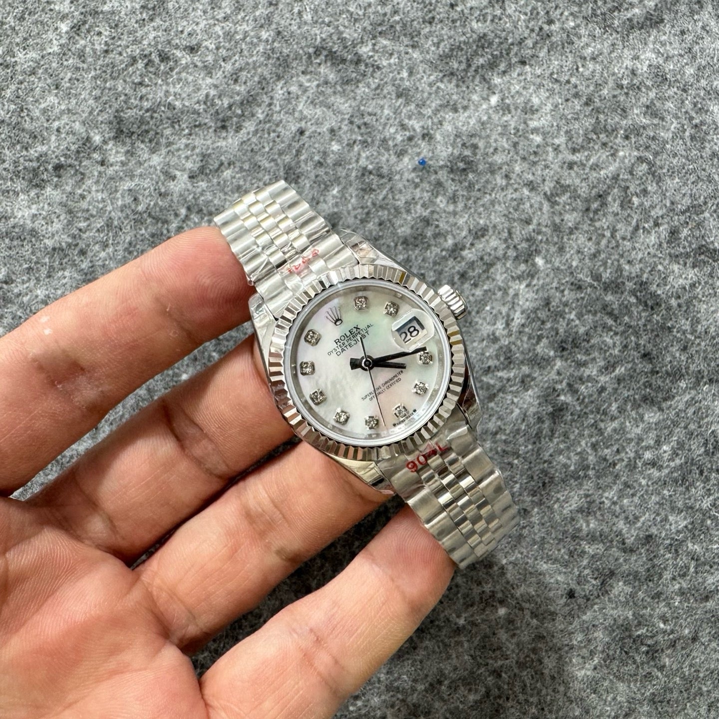 Silver white Watch