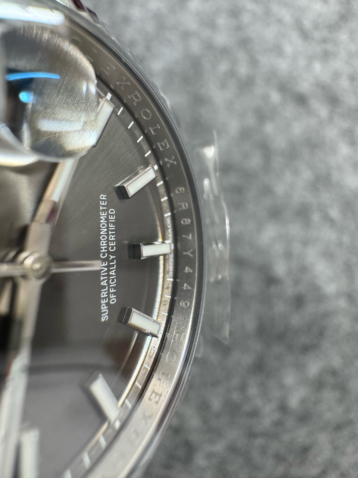 Silver black Watch