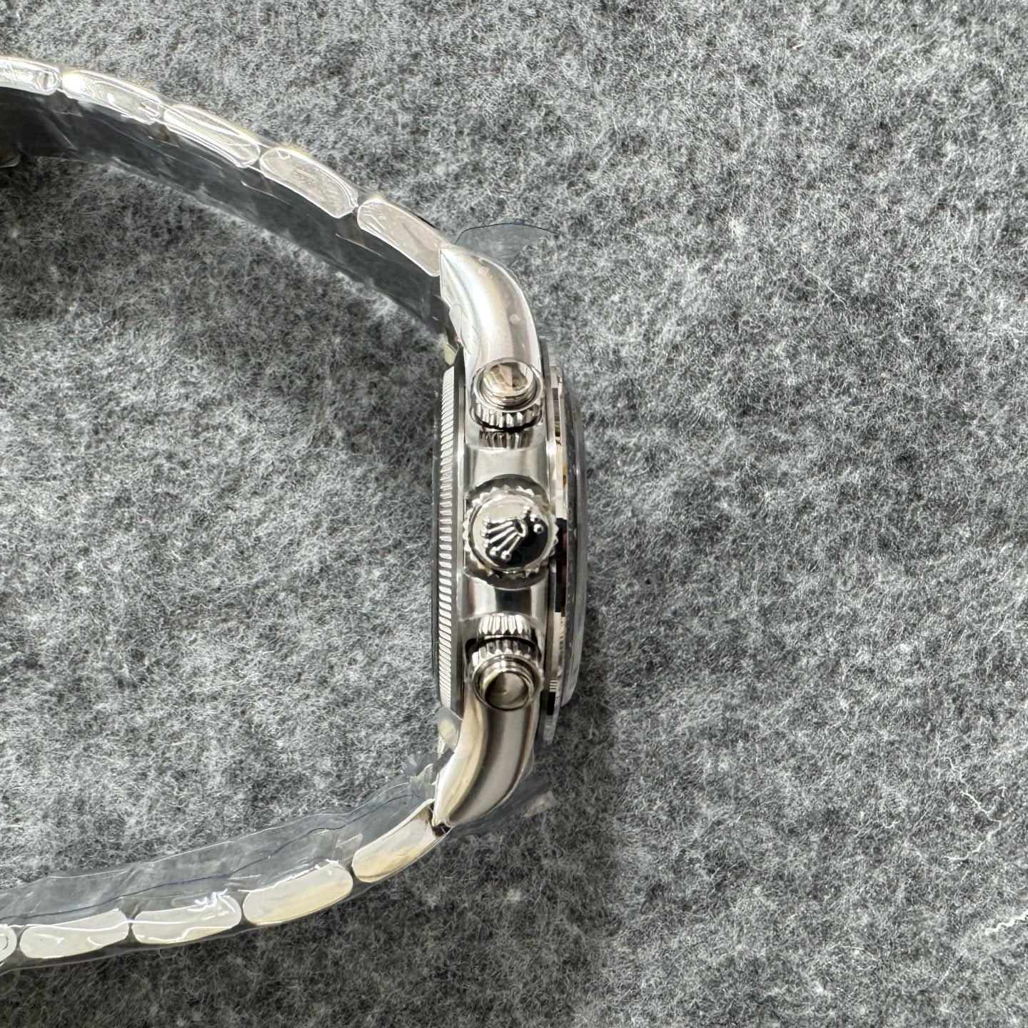 Silver White black Watch