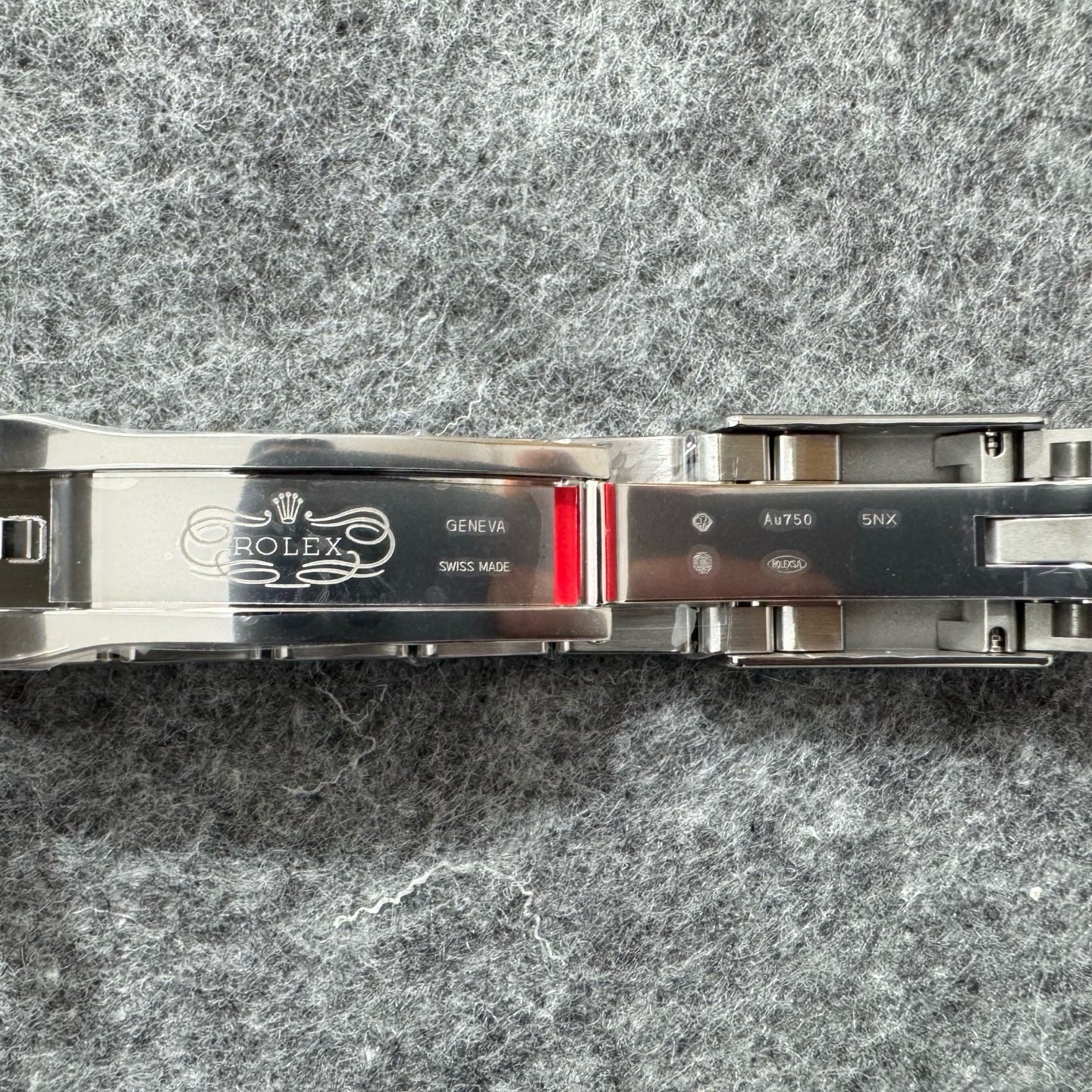 Black blue silver Watch