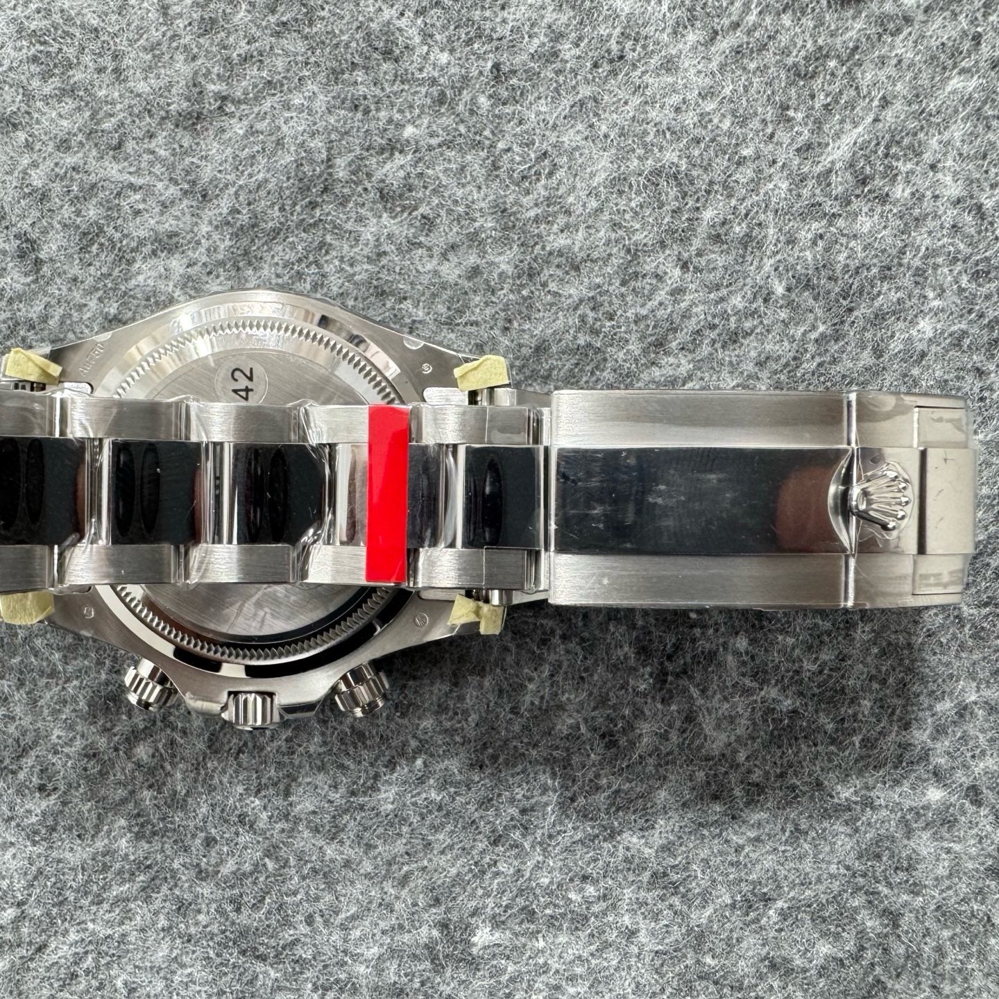 Black blue silver Watch