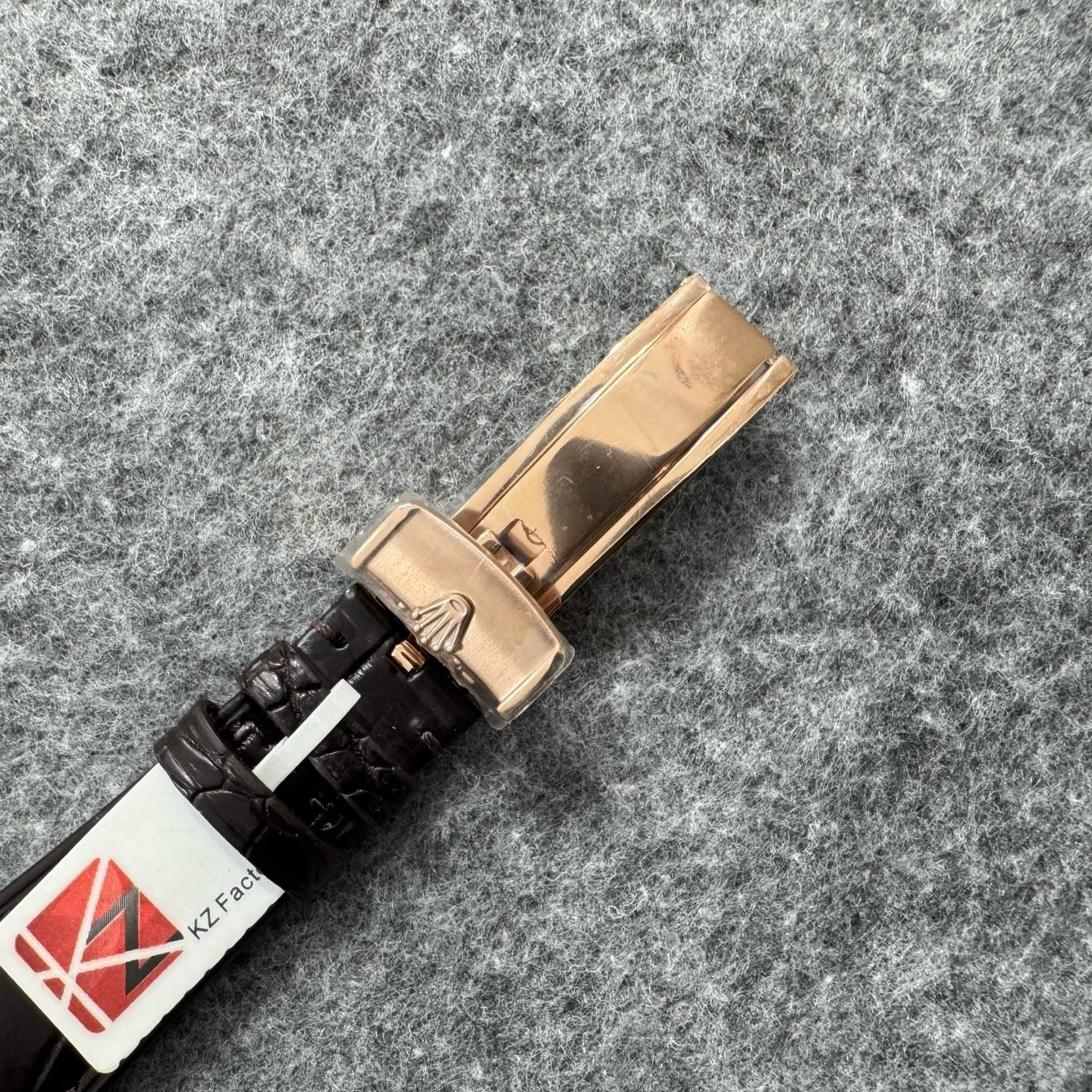 Black white golden Watch