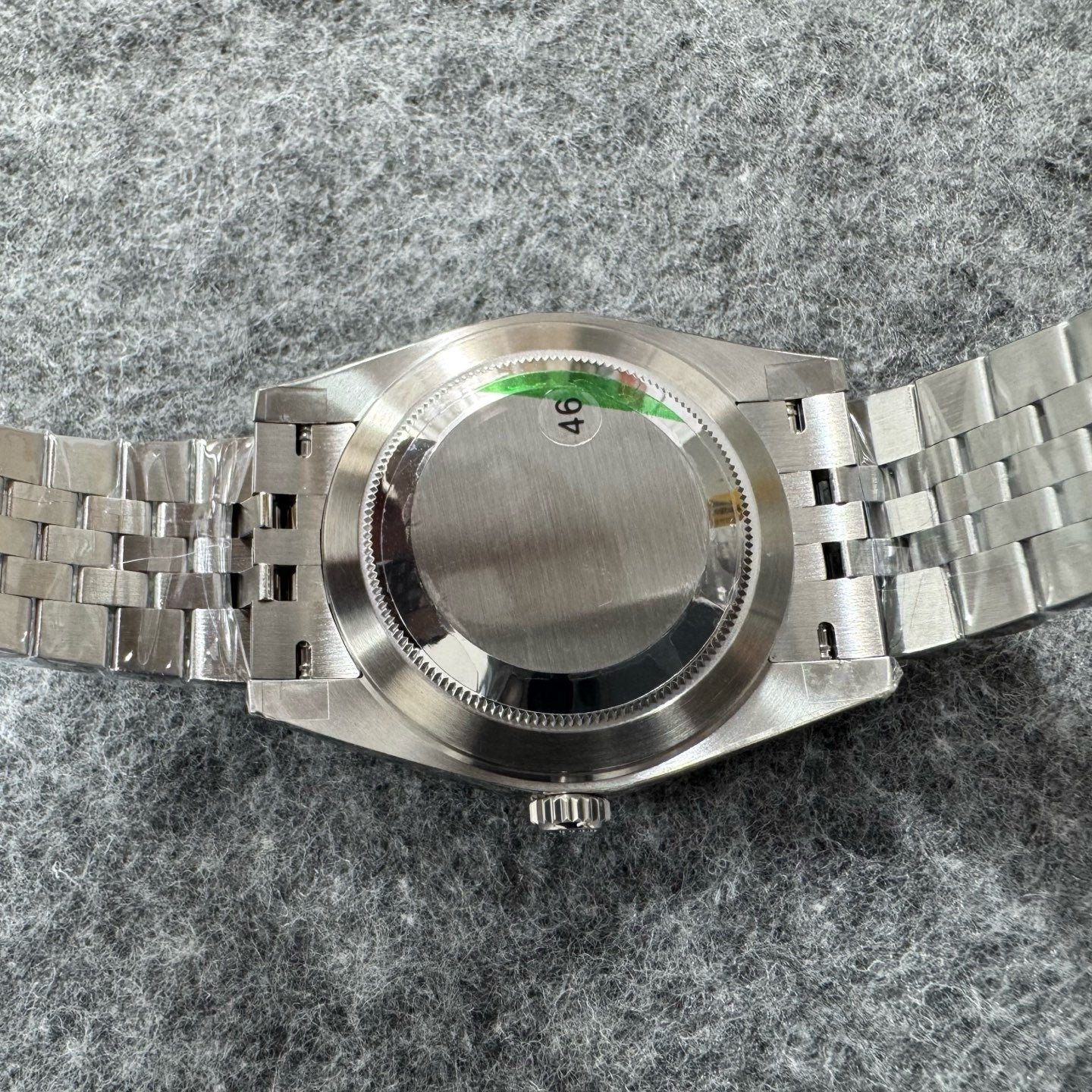 Black silver Watch