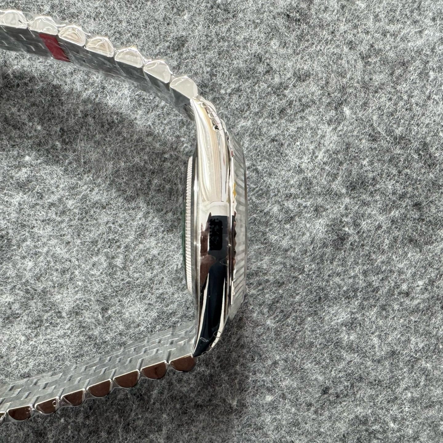Black silver Watch