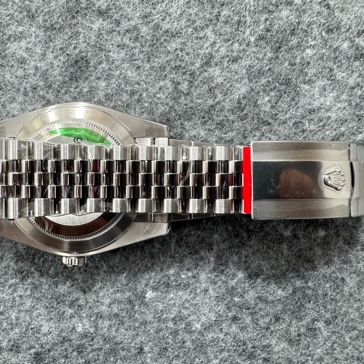 Black silver Watch