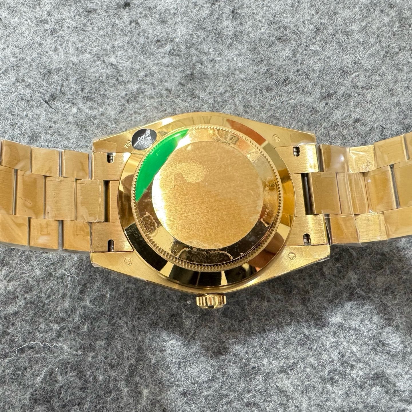 Golden green Watch