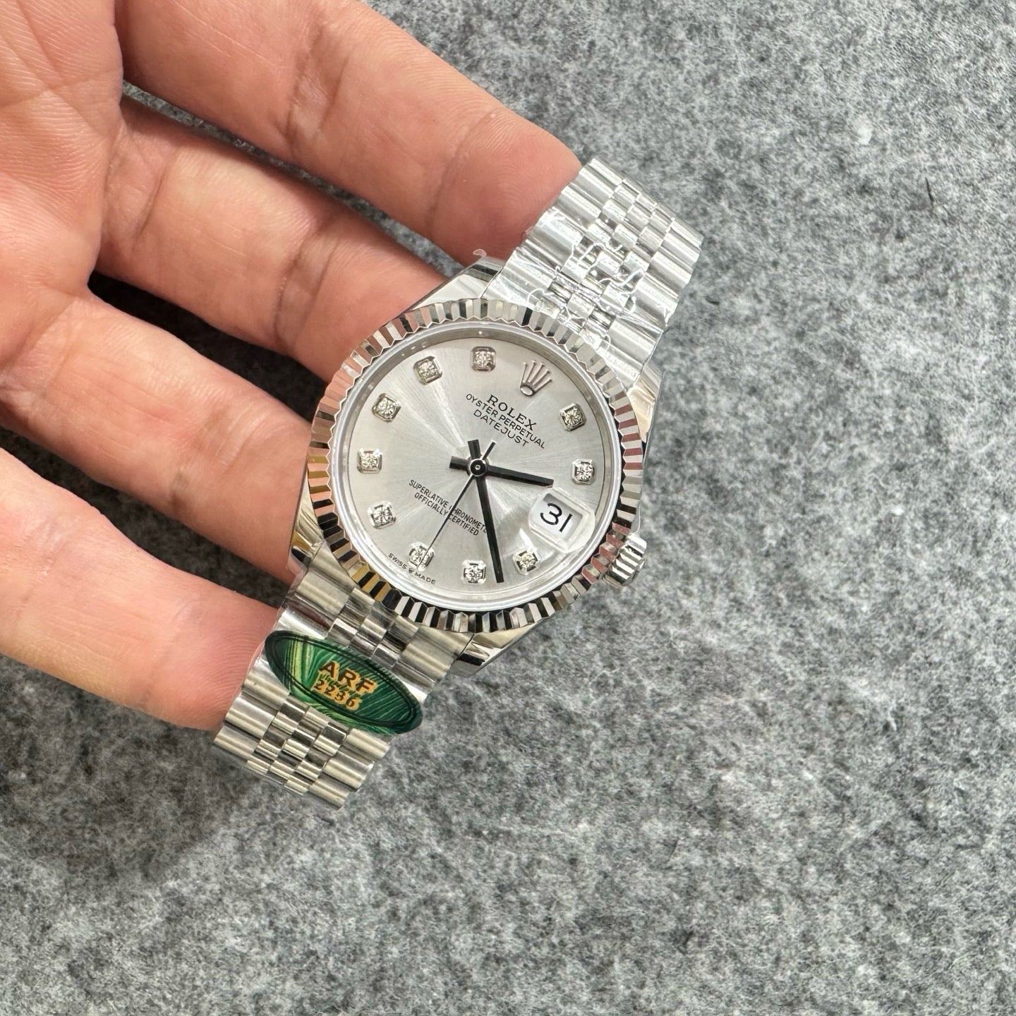 Silver Watch
