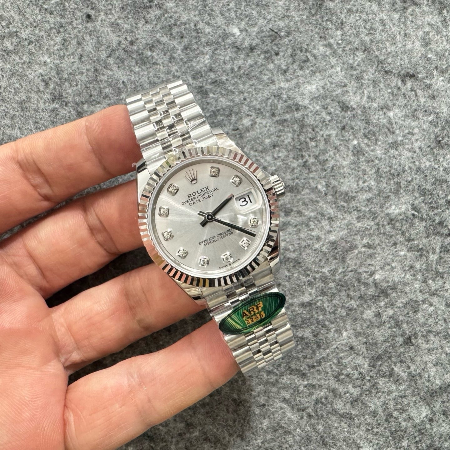 Silver Watch