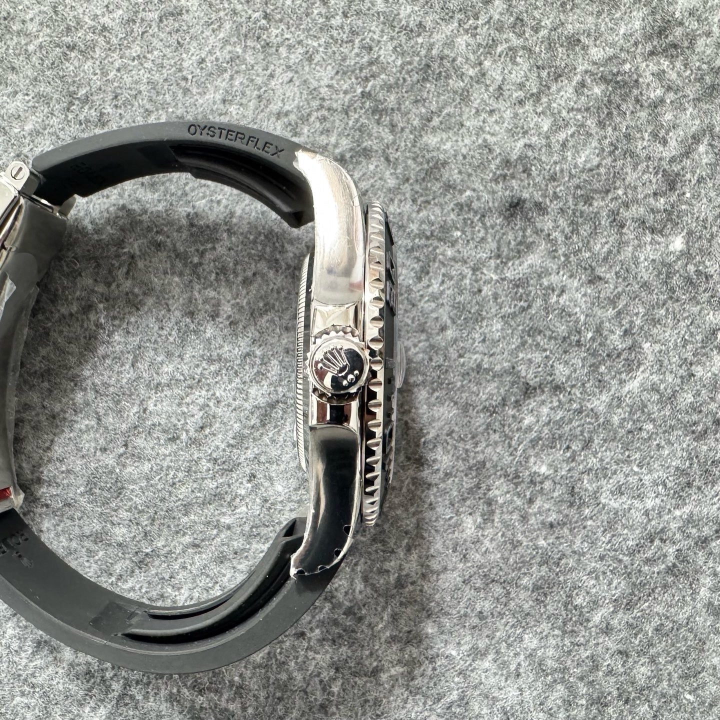 Black silver Watch