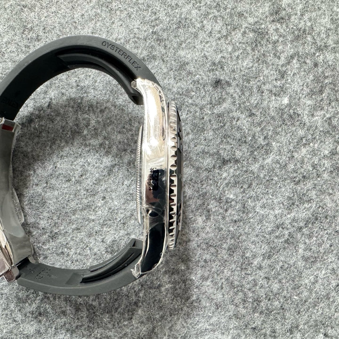 Black silver Watch