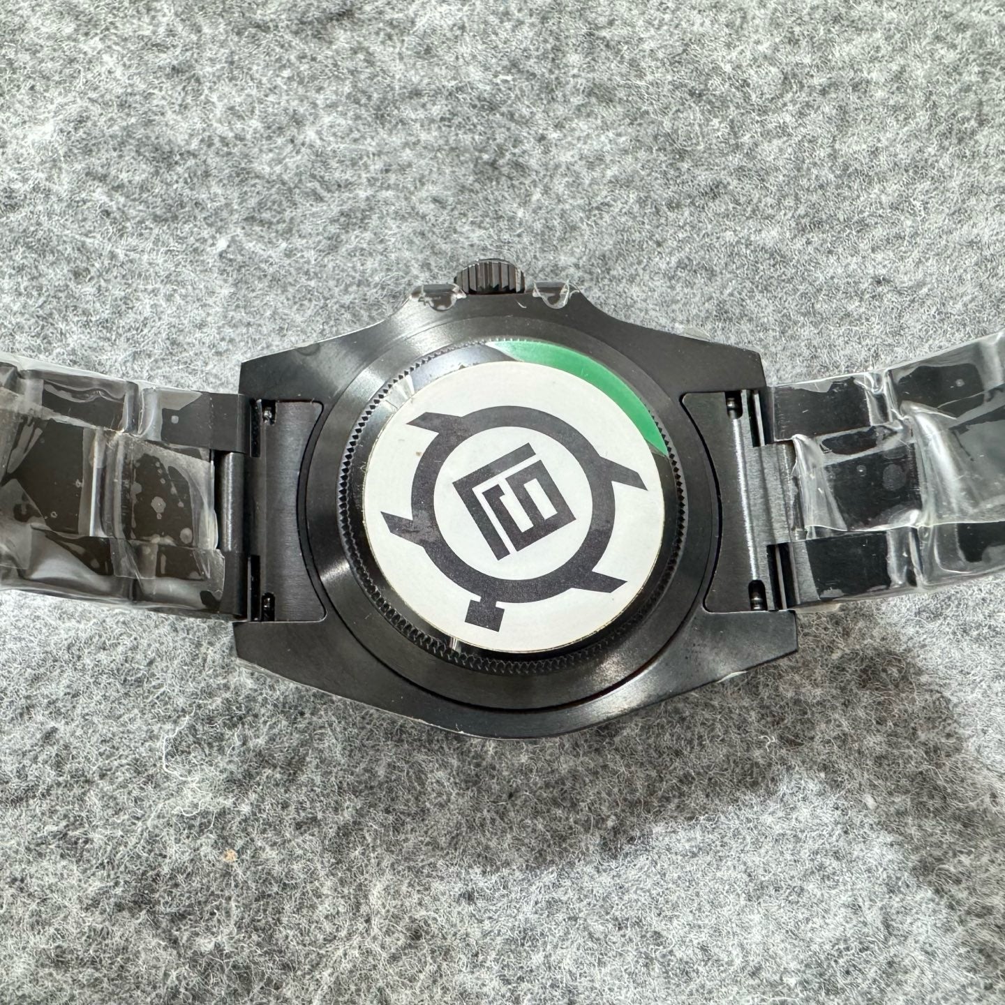 Dark grey black Watch