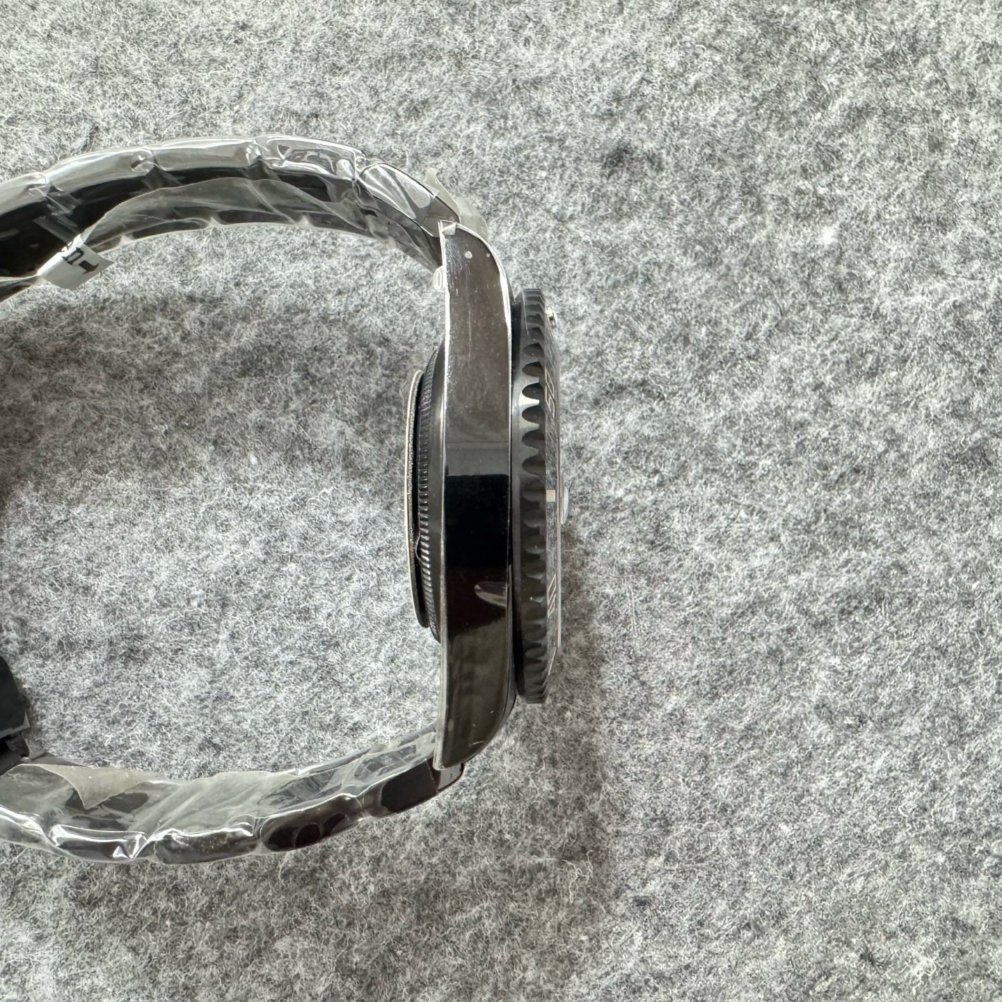 Dark grey black Watch