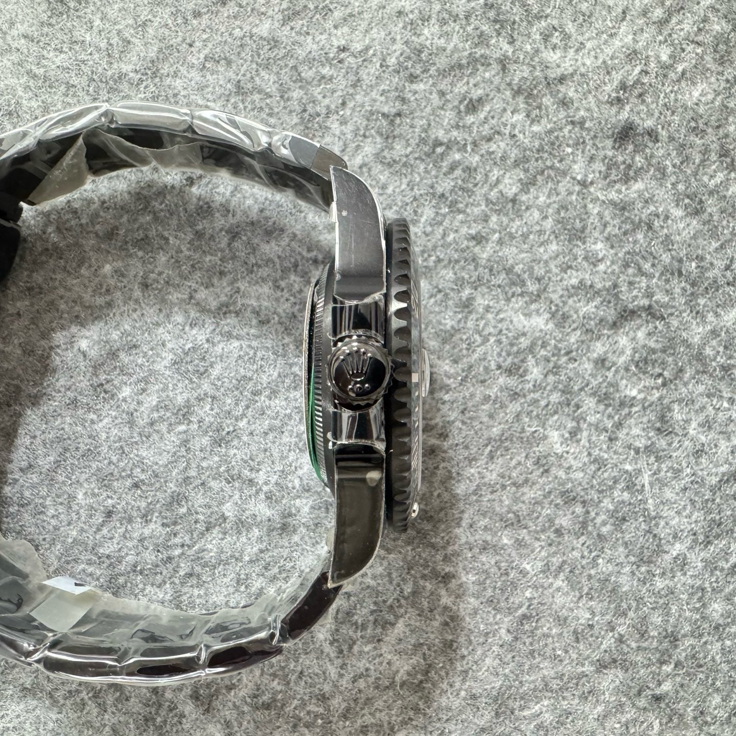 Dark grey black Watch