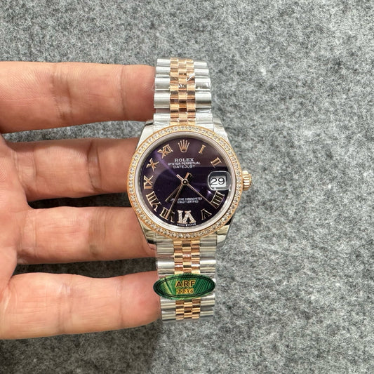 Silver gold Watch
