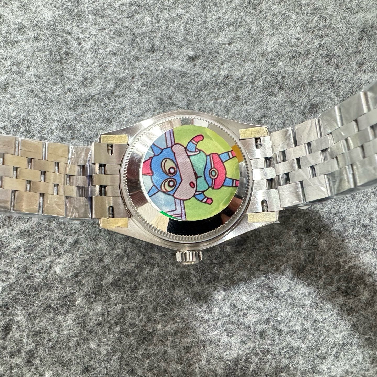 Silver Pink Watch