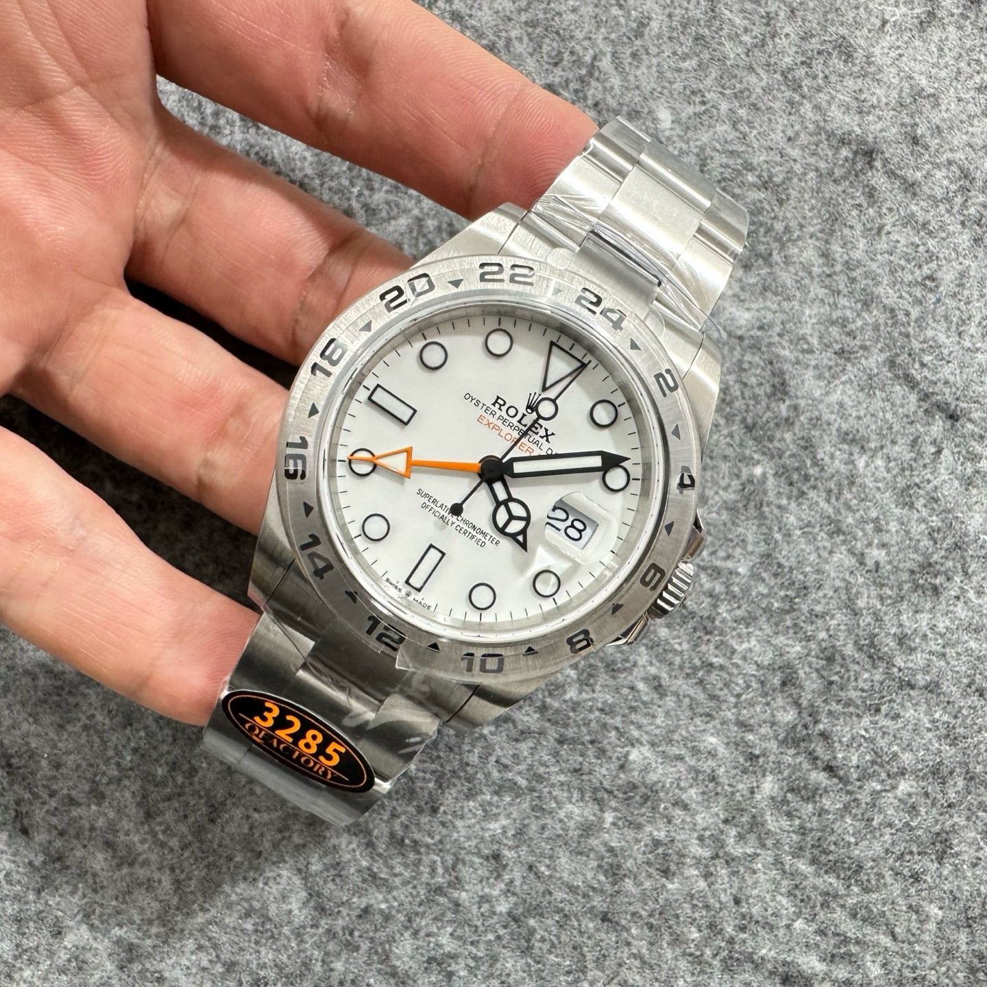 Silver white Watch