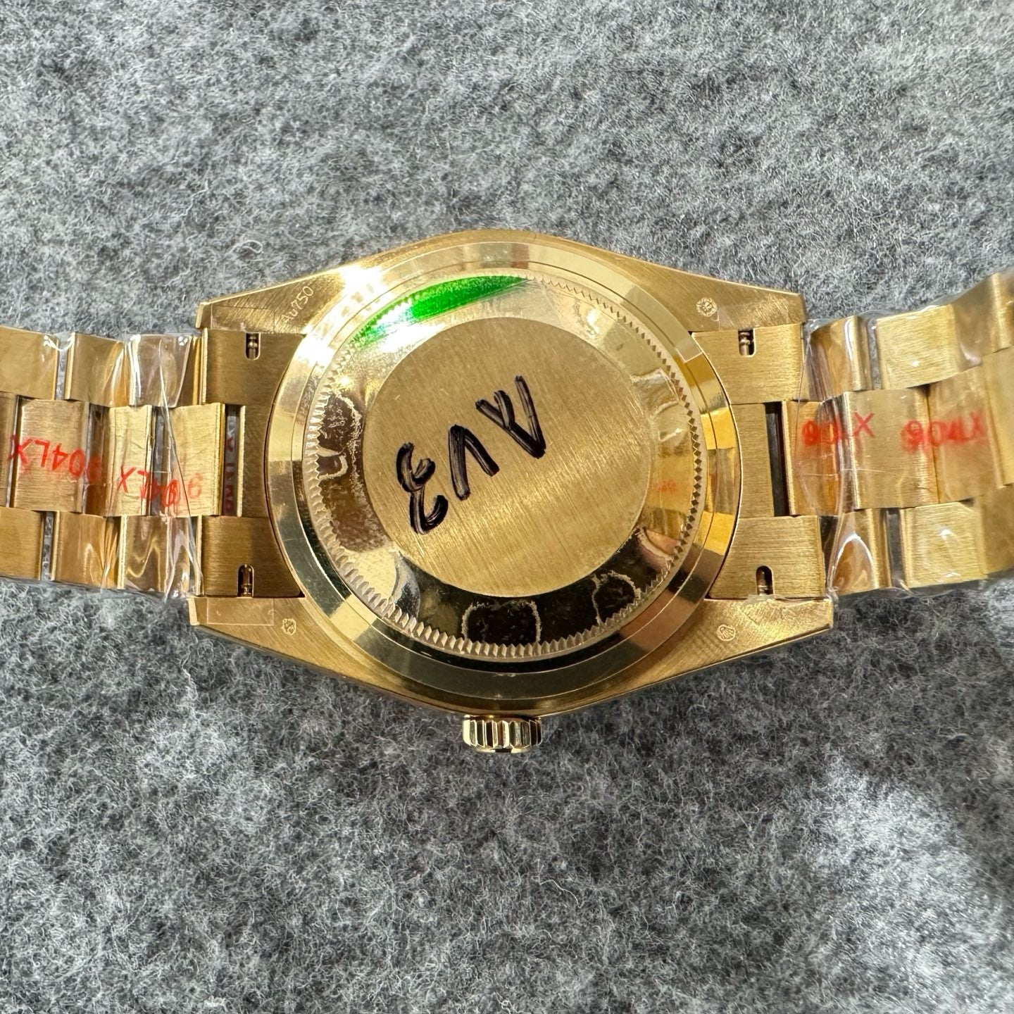 Golden black Watch