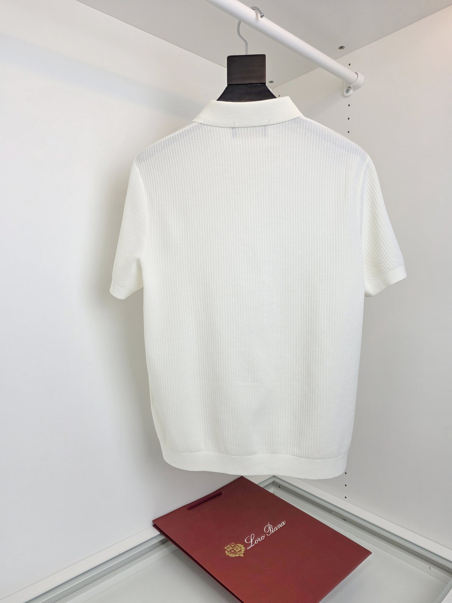 White, Blue and Grey Polo