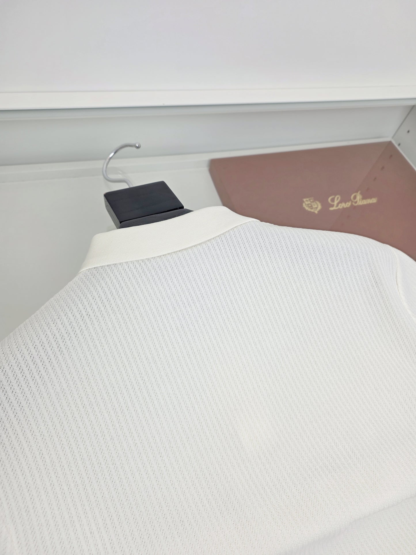 White, Blue and Grey Polo