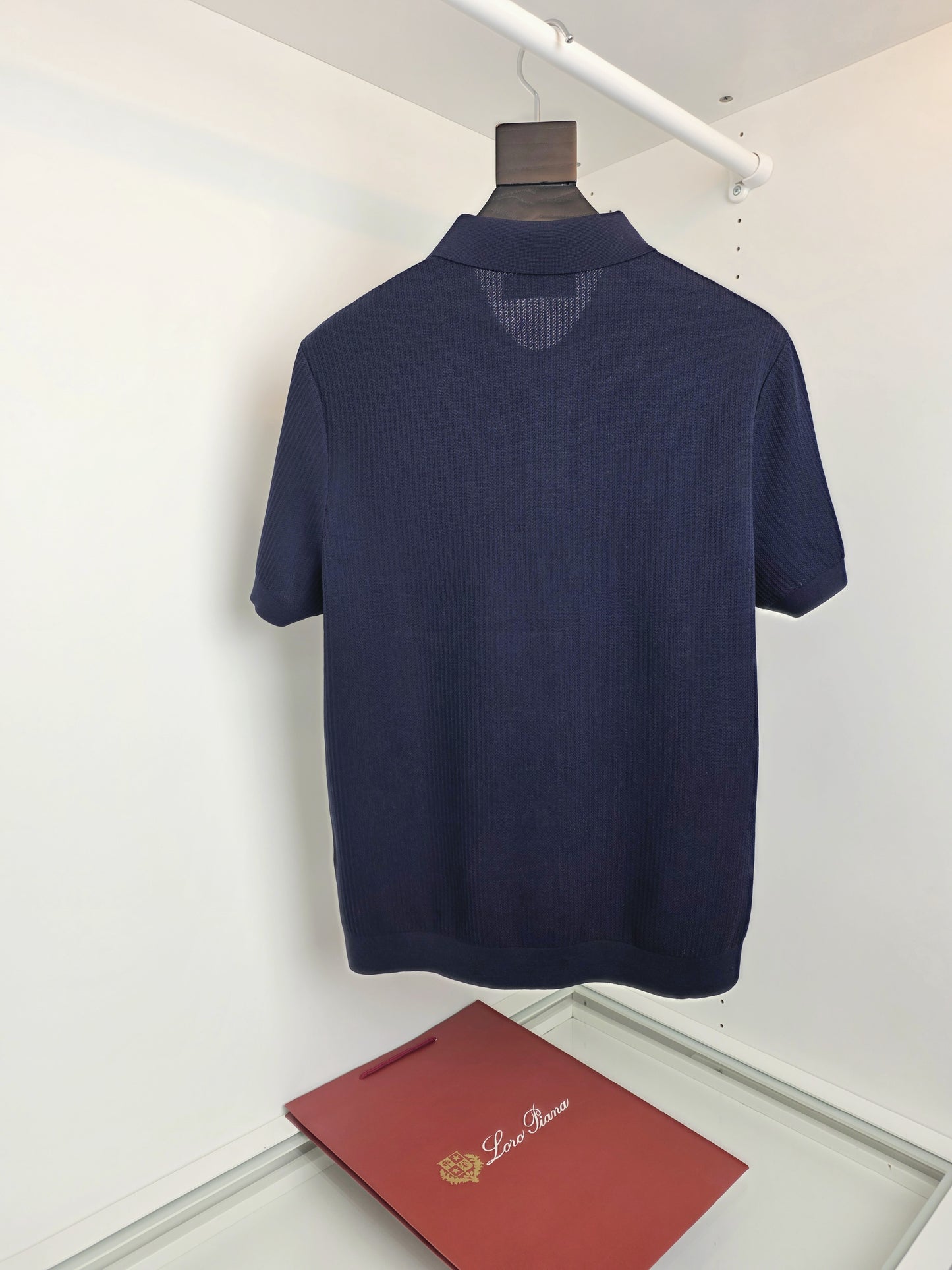 White, Blue and Grey Polo