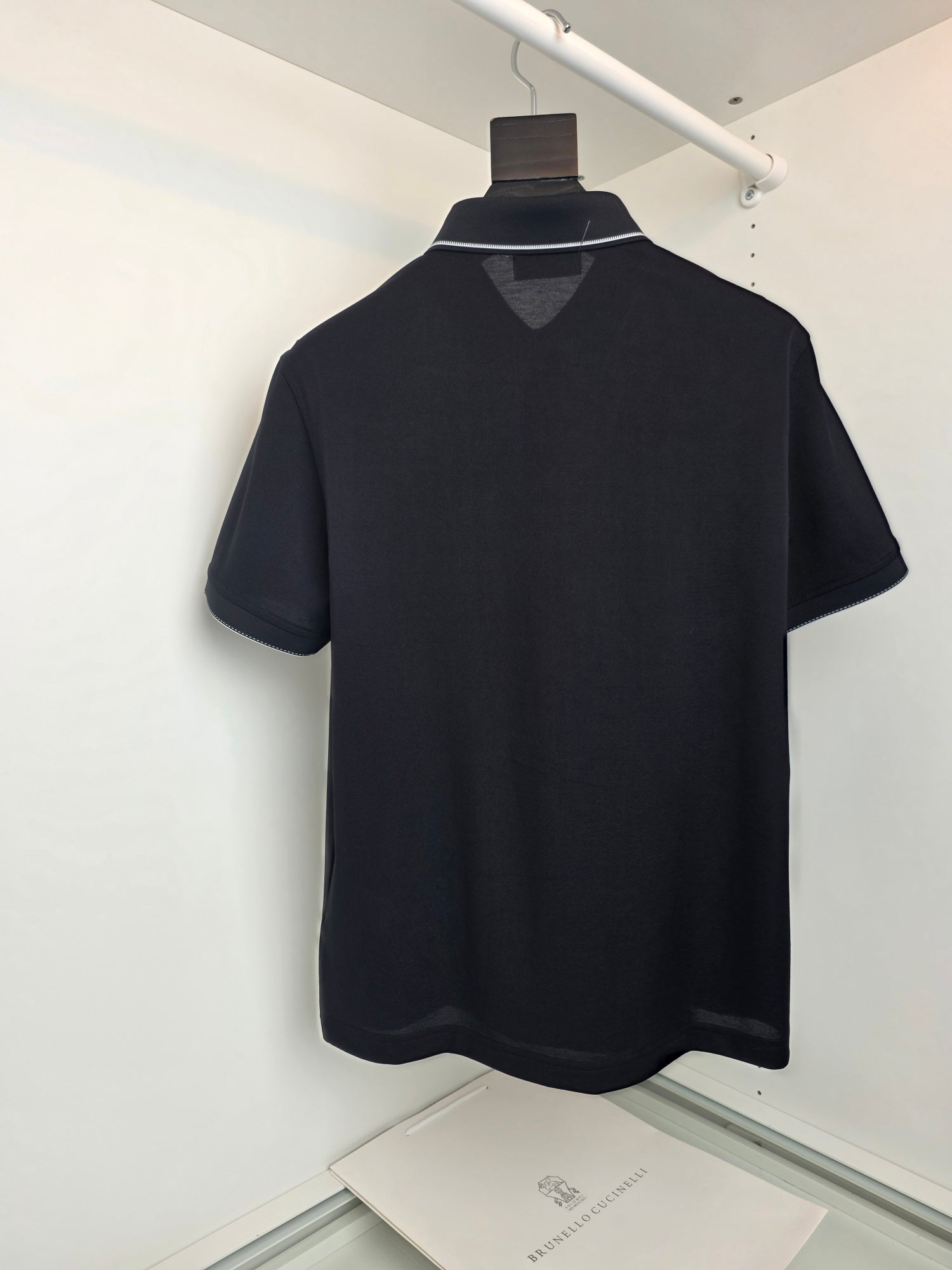 Grey and Black Polo