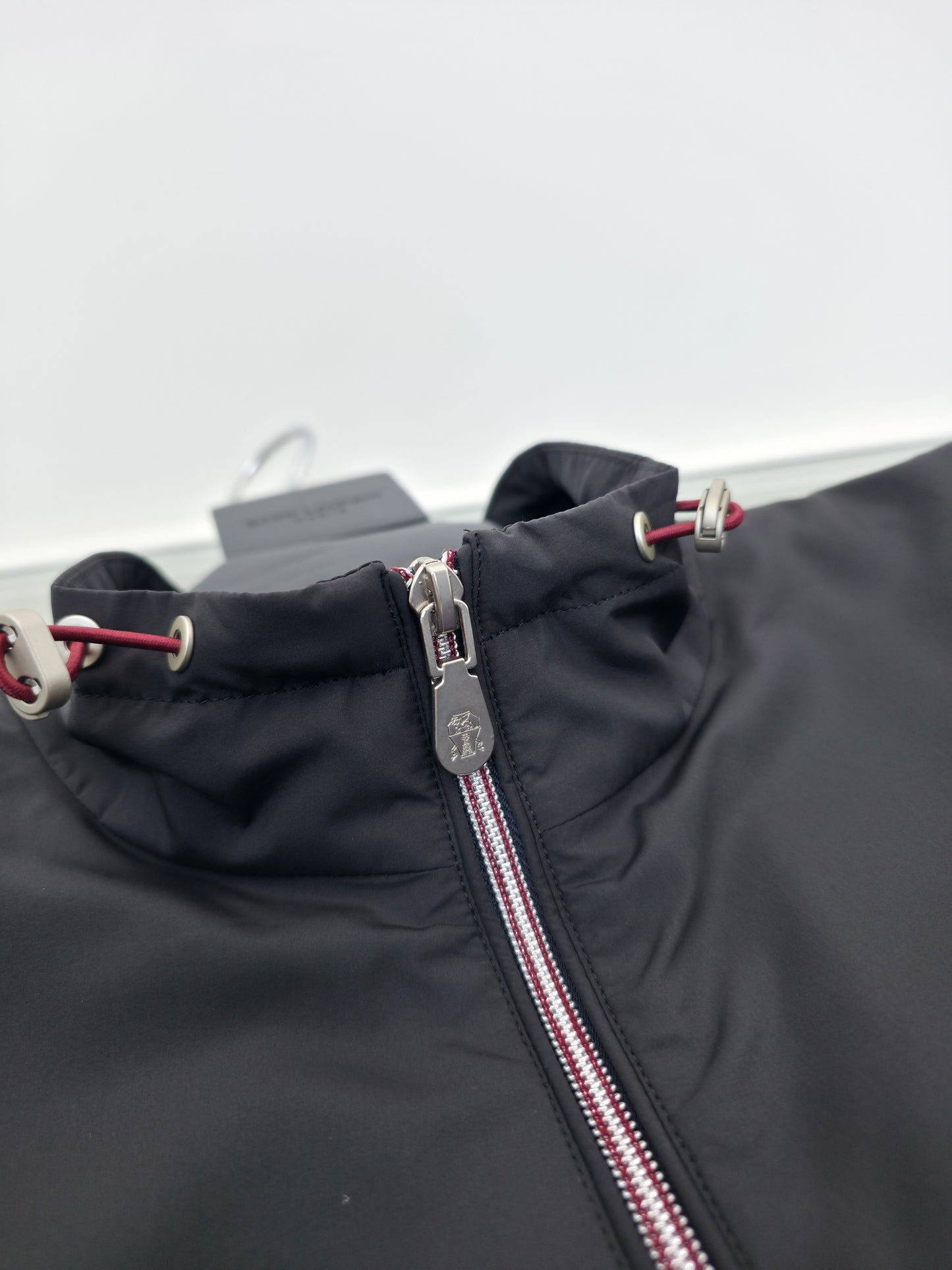 Black and Navy blue Jacket - FashionHype.xyz