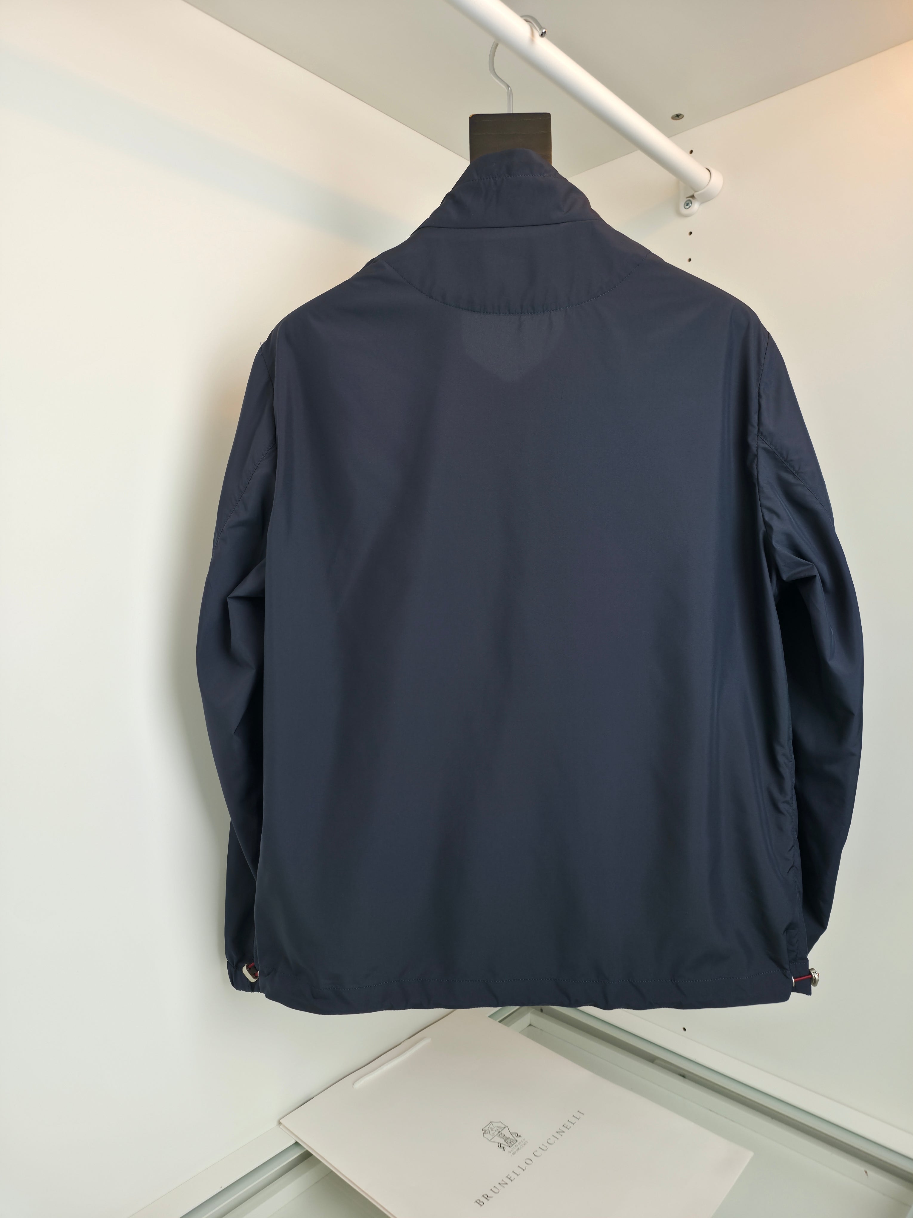 Black and Navy blue Jacket - FashionHype.xyz