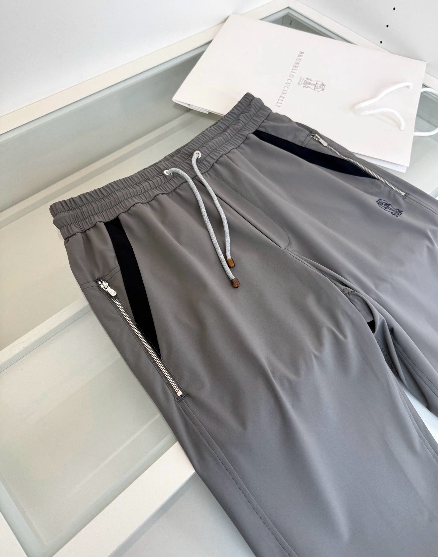 Grey and Black Pant