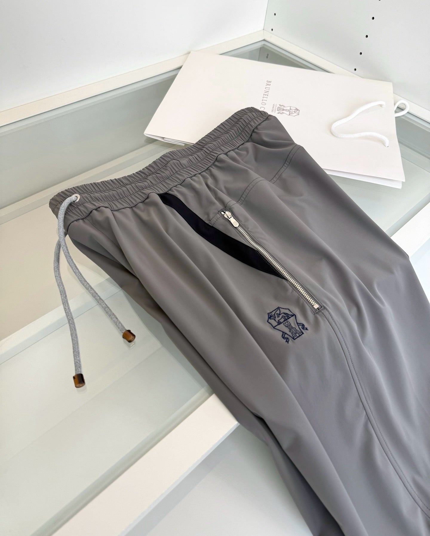 Grey and Black Pant
