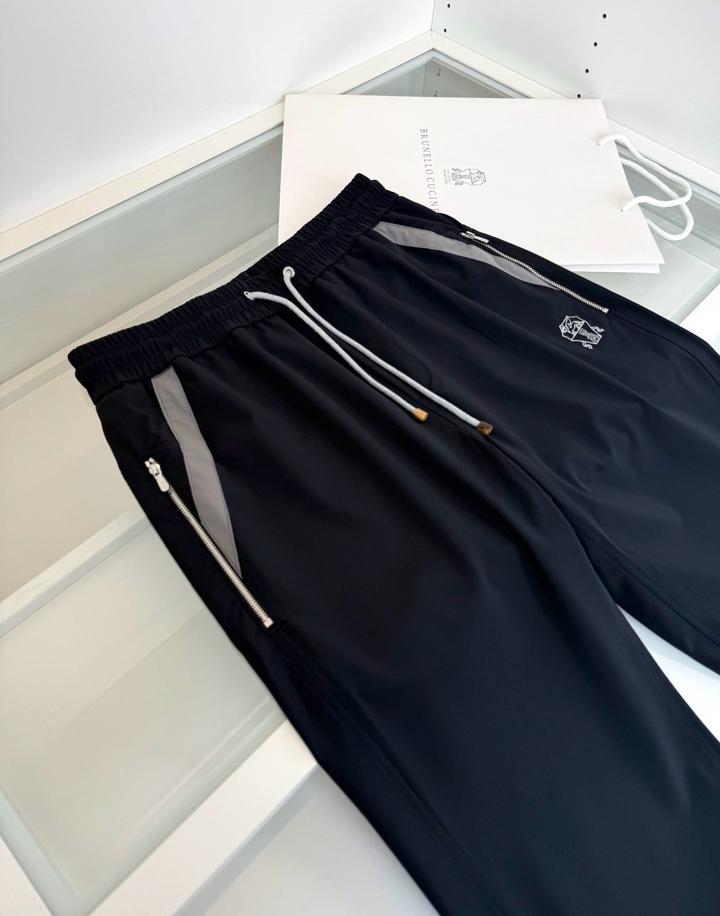Grey and Black Pant