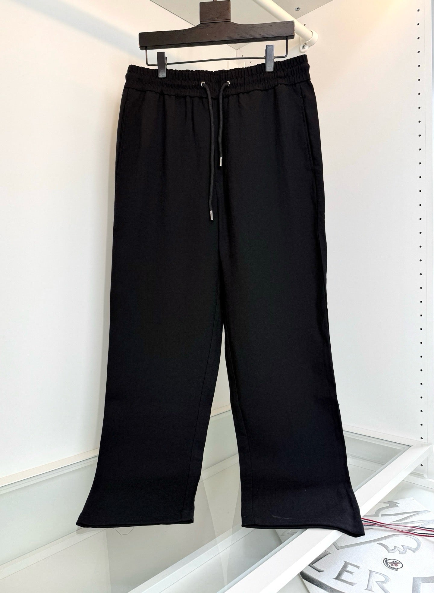 Black, Beige and Dark grey Pant