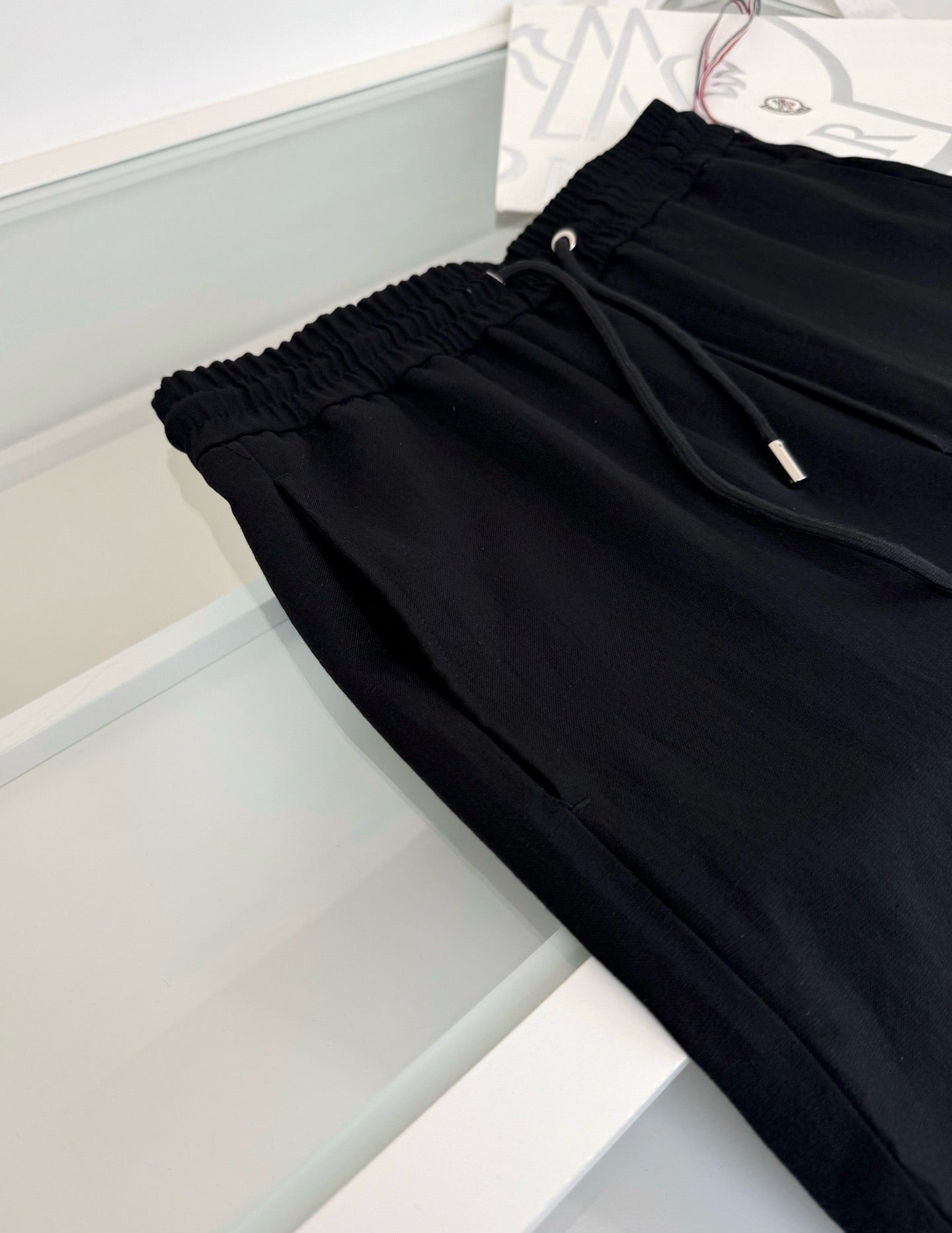 Black, Beige and Dark grey Pant