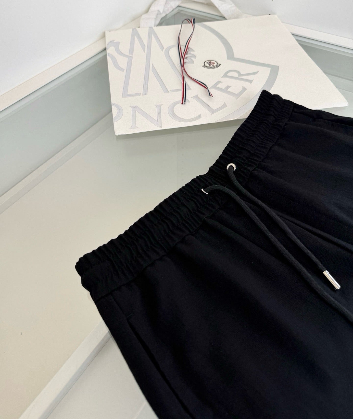 Black, Beige and Dark grey Pant