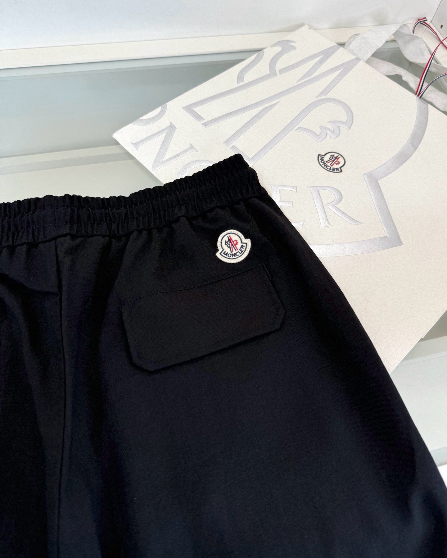 Black, Beige and Dark grey Pant