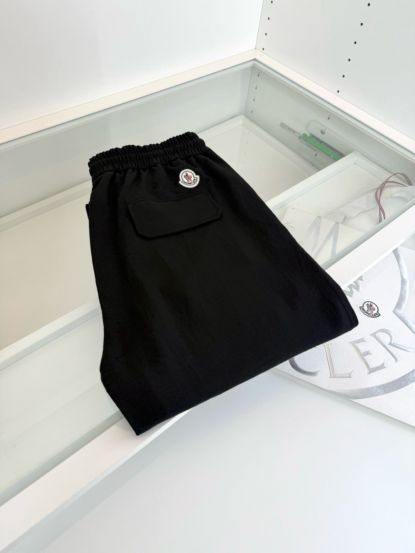 Black, Beige and Dark grey Pant