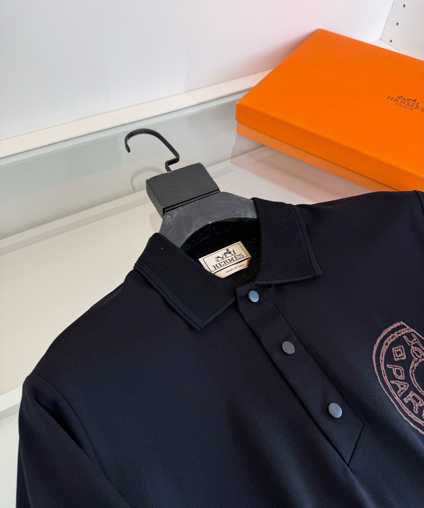 Black and Grey Polo